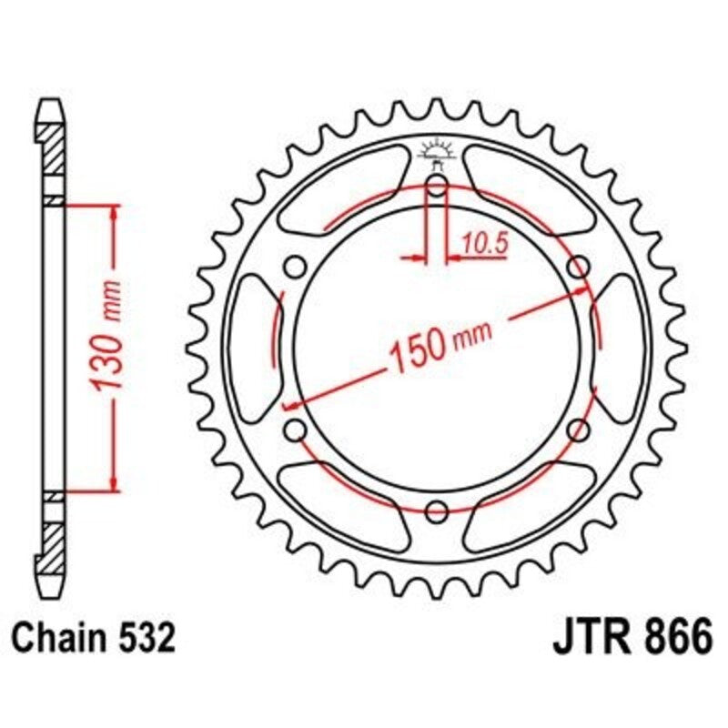 JTSPR RR SPROC 532 STEEL ST 866, 39