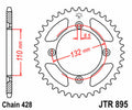JTSPR RR SPROC 428 STEEL ST 895, 49