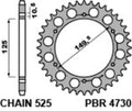 PBR RR SPROC 525 STEEL ST 4730, 42