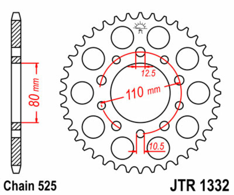 JTSPR RR SPROC 525 STEEL ST 1332, 37