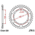 JTSPR RR SPROC 520 STEEL ST 5, 46