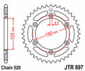 JTSPR RR SPROC 520 STEEL ST 897, 42