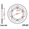 JTSPR RR SPROC 520 STEEL ST 897, 46