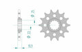 AFAM FR SPROC 520 STEEL ST 21603, 13