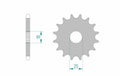 AFAM FR SPROC 428 STEEL ST 22200, 14