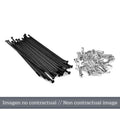 HAANW SPOKE SET 253204, BLK/SIL