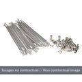 HAANW SPOKE SET 255404, SIL/SIL