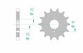 AFAM FR SPROC 630 STEEL ST 33600, 15
