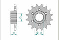 AFAM FR SPROC 525 STEEL ST 37600, 17