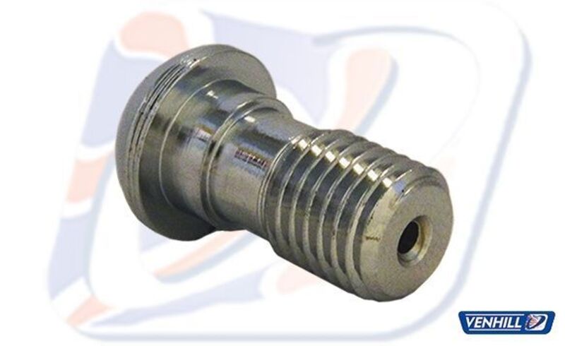 VENHI SINGLE BOLT DOMED M10X1,25, CHR
