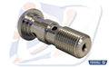 VENHI DOUBLE BOLT DOMED M10X1,00, CHR