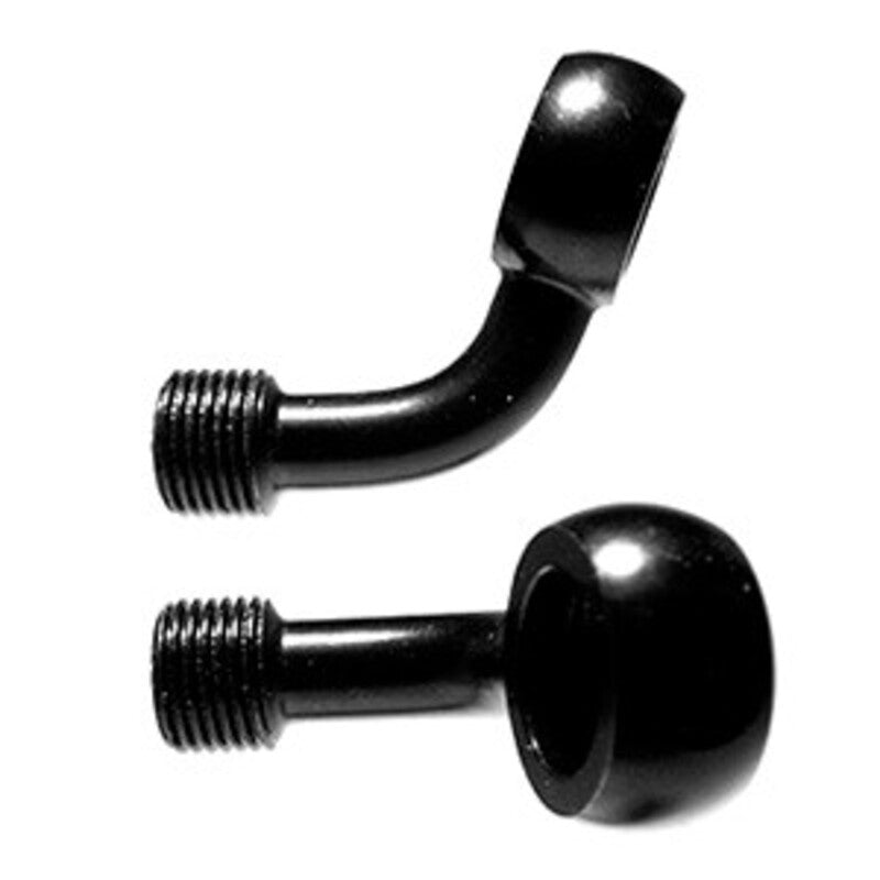 VENHI ANGLED COUPLING 75° M10, BLK