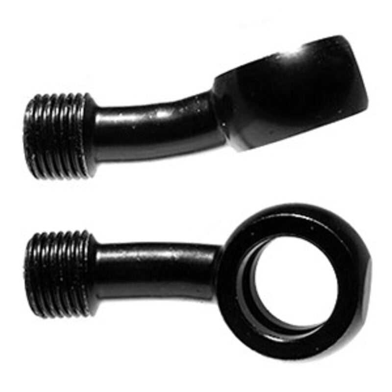 VENHI ANGLED COUPLING 20°+20° M10, BLK