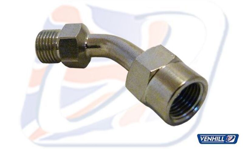VENHI CONNECTOR 45°, GRY