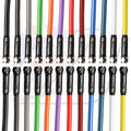 VENHI HOSE 1000MM, BLK/CHR