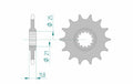 AFAM FR SPROC 520 STEEL ST 64302, 14