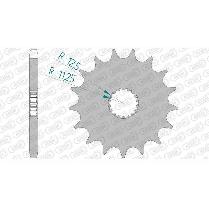 AFAM FR SPROC 525 STEEL ST 88900, 17