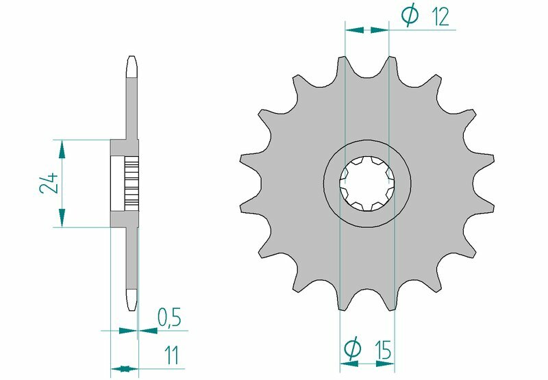 AFAM FR SPROC 415 STEEL ST 94100, 11