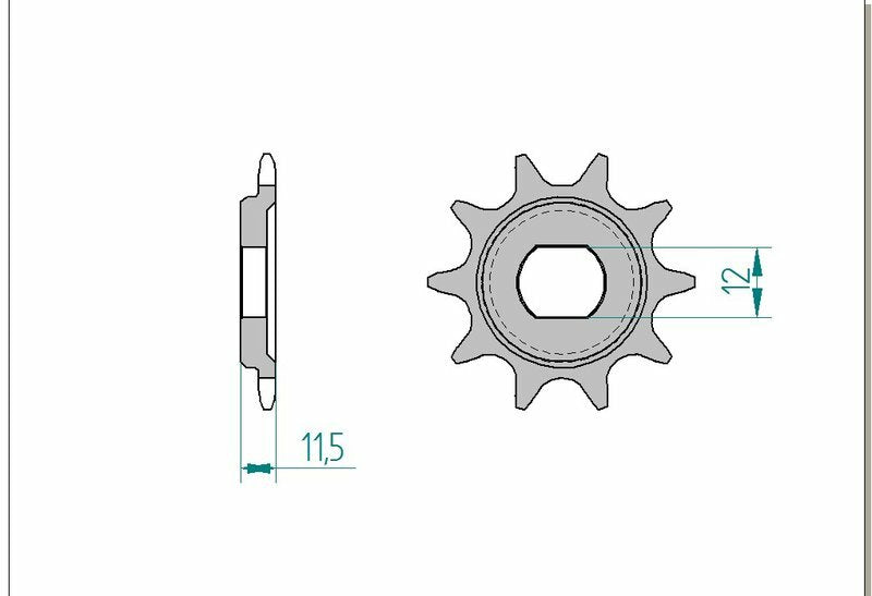 AFAM FR SPROC 420 STEEL ST 94123, 11