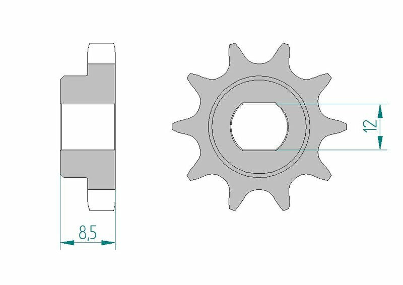 AFAM FR SPROC 415 STEEL ST 94124, 10