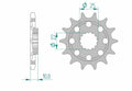 AFAM FR SPROC 525 STEEL ST 94807, 15