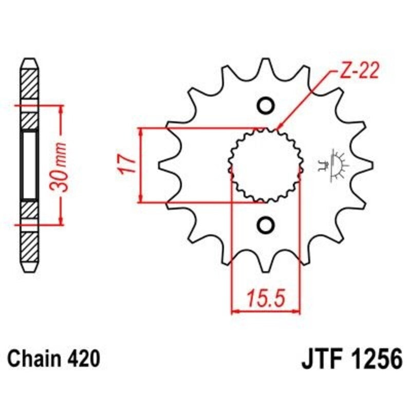 JTSPR FR SPROC 420 STEEL ST 1256, 13