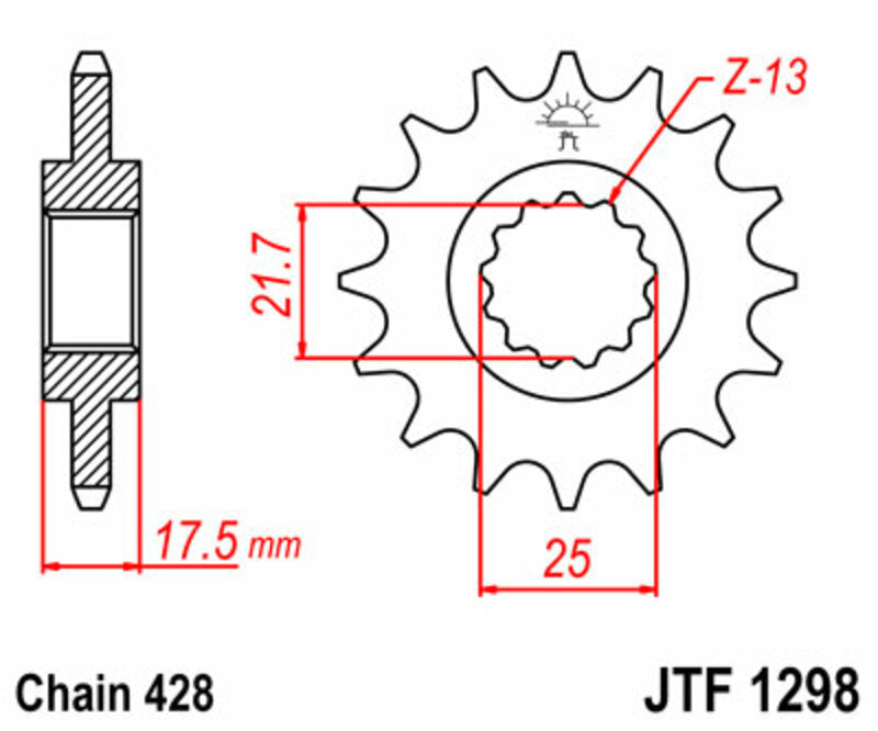 JTSPR FR SPROC 520 STEEL ST 1298, 17