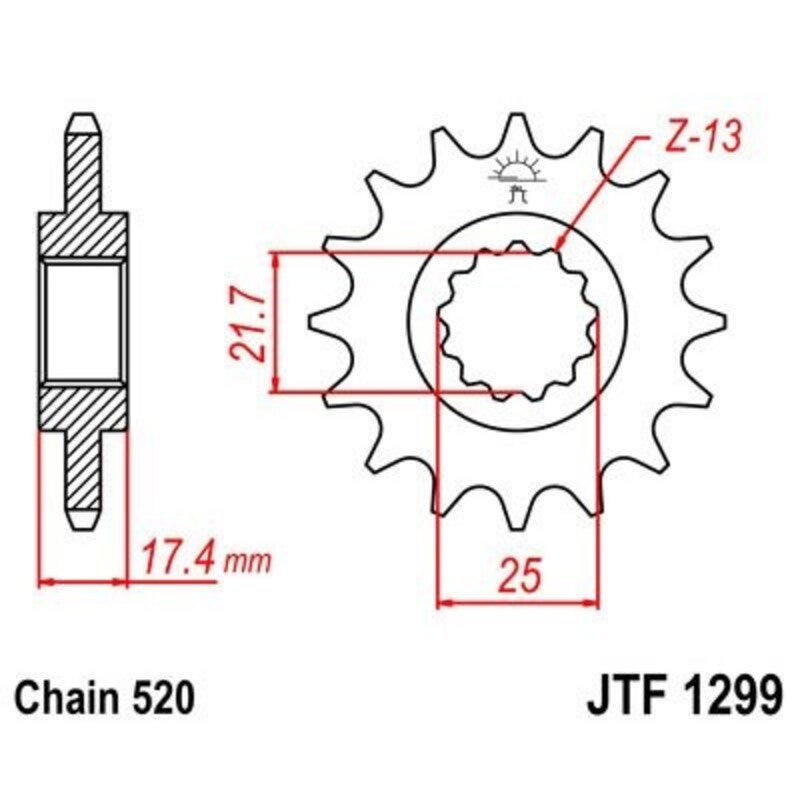 JTSPR FR SPROC 520 STEEL ST 1299, 14