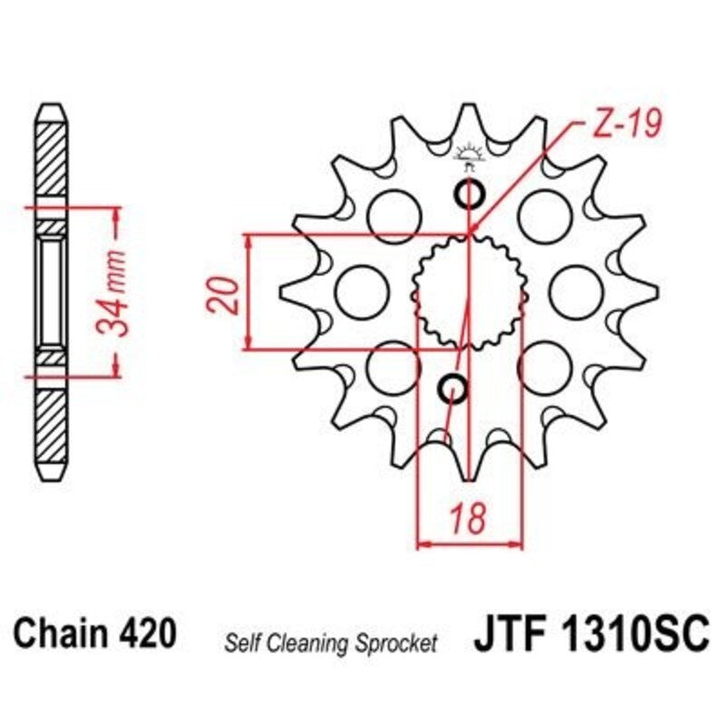 JTSPR FR SPROC 420 STEEL SC 1310, 14