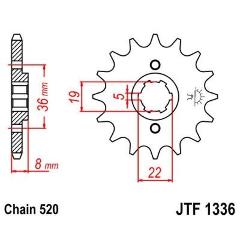 JTSPR FR SPROC 520 STEEL ST 1336, 14