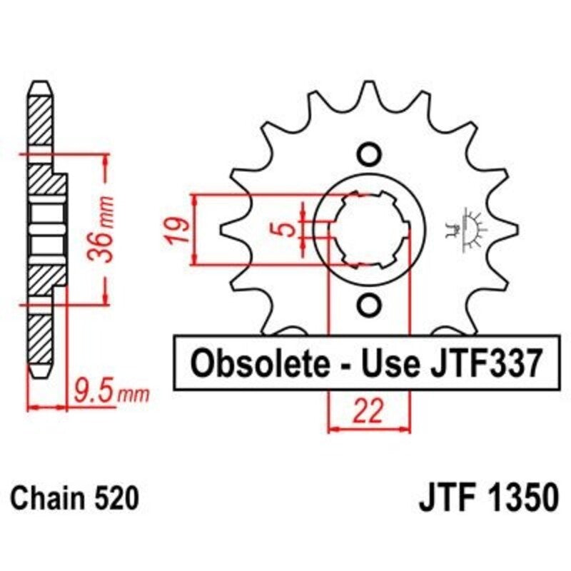 JTSPR FR SPROC 520 STEEL ST 1350, 13