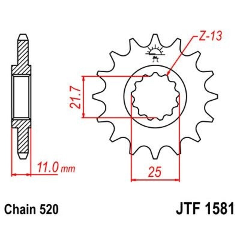 JTSPR FR SPROC 520 STEEL ST 1581, 14