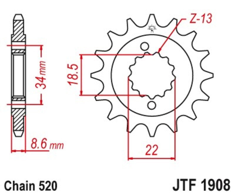 JTSPR FR SPROC 520 STEEL ST 1908, 15