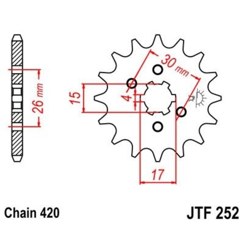 JTSPR FR SPROC 420 STEEL ST 252, 12