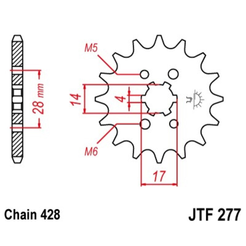 JTSPR FR SPROC 428 STEEL ST 277, 14