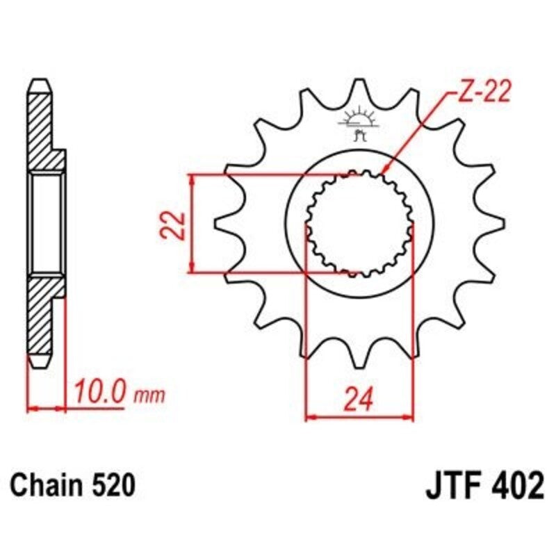 JTSPR FR SPROC 520 STEEL ST 402, 13