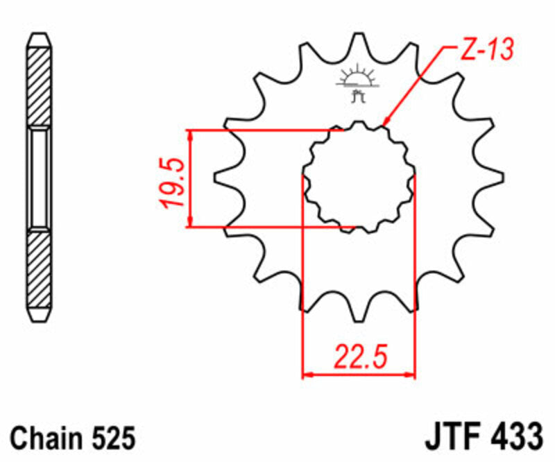 JTSPR FR SPROC 520 STEEL ST 433, 14