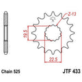 JTSPR FR SPROC 525 STEEL ST 433, 16