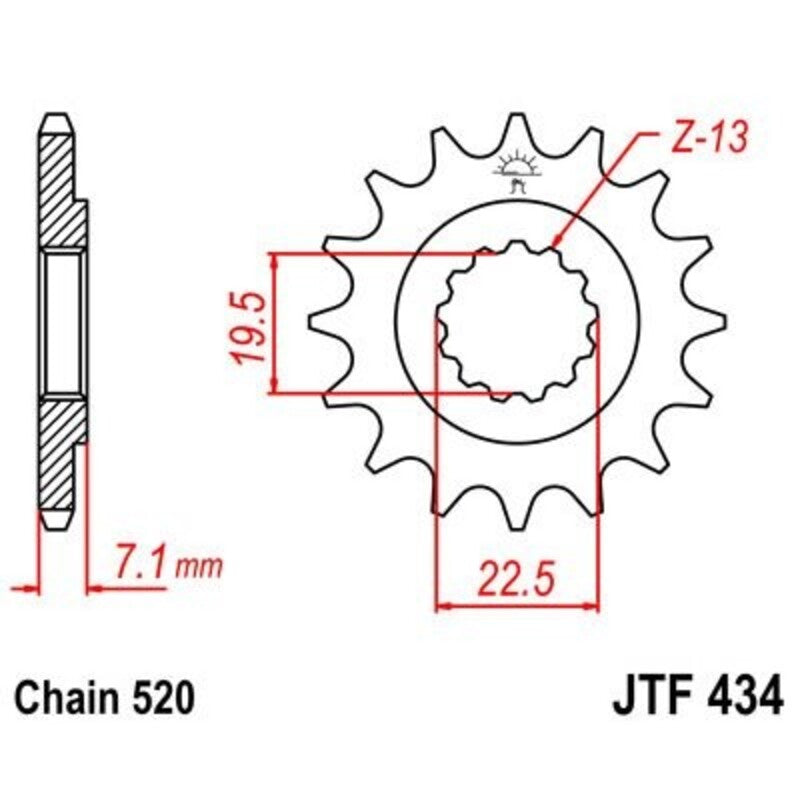 JTSPR FR SPROC 520 STEEL ST 434, 13