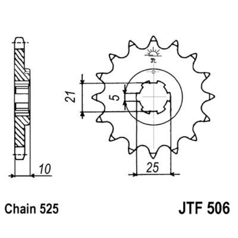 JTSPR FR SPROC 525 STEEL ST 506, 14
