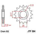 JTSPR FR SPROC 532 STEEL ST 584, 16