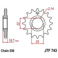 JTSPR FR SPROC 530 STEEL ST 743, 15