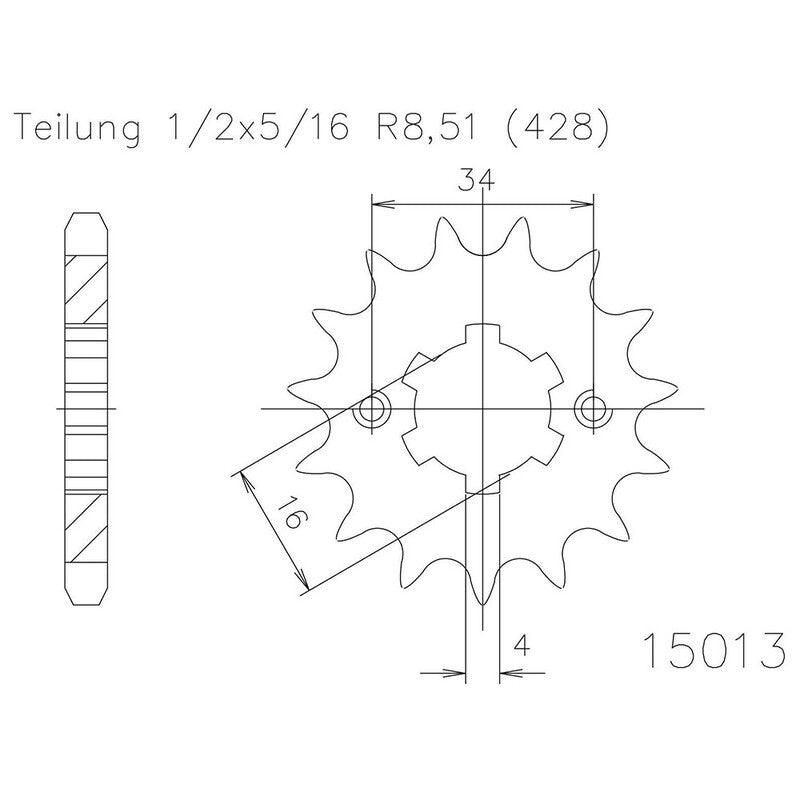 ESJOT FR SPROC 428 STEEL 15013, 15
