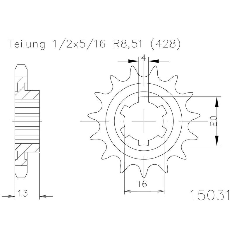ESJOT FR SPROC 428 STEEL 15031, 16