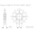 ESJOT FR SPROC 520 STEEL 32153, 16