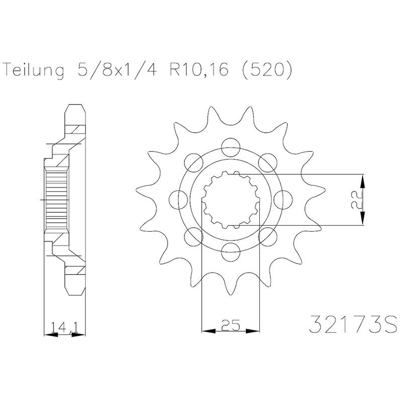 ESJOT FR SPROC 520 STEEL 32173, 15