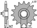 PBR FR SPROC 428 STEEL ST 2084, 14