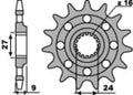 PBR FR SPROC 520 STEEL ST 2192, 16