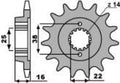 PBR FR SPROC 525 STEEL ST 2222, 14