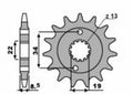 PBR FR SPROC 520 STEEL ST 2276, 13